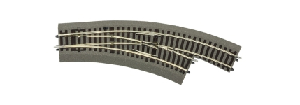 Roco 42561 - H0 - Bogenweiche, rechts BWR 2/3, Handantrieb